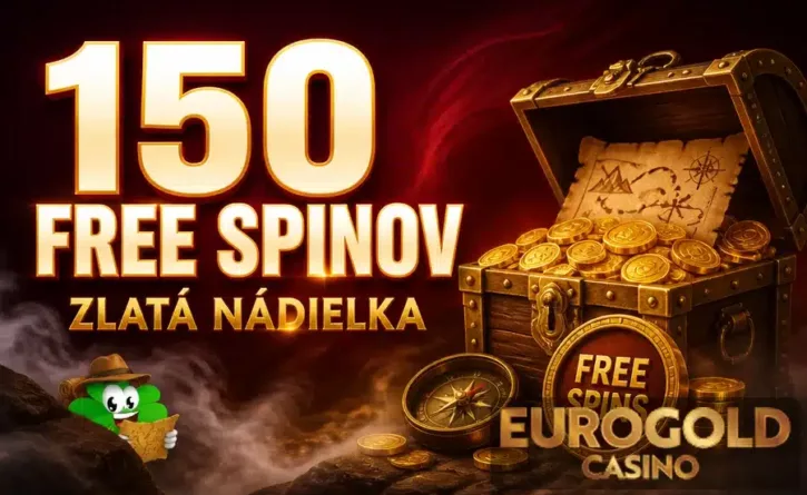 150 free spinov v Eurogolde