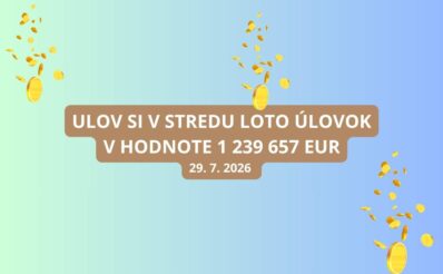 Loto žrebovanie v stredu
