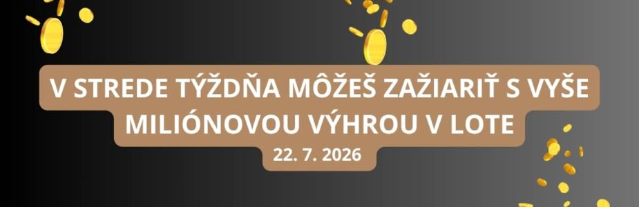 Loto žrebovanie v stredu