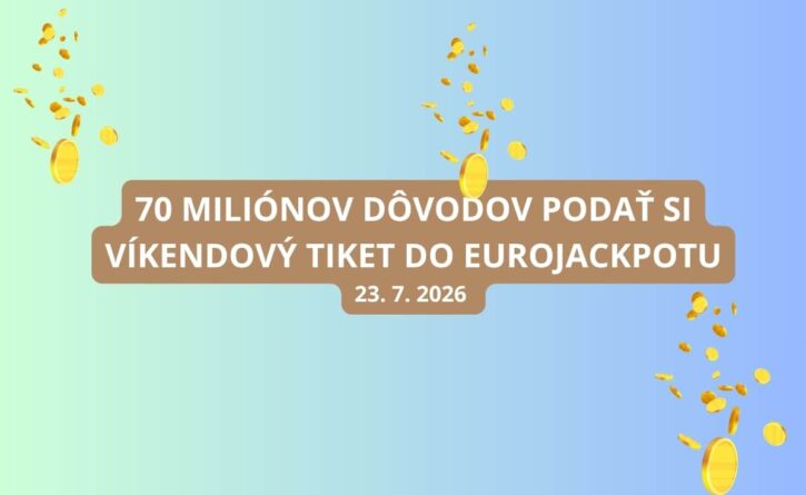 Piatkové žrebovanie Eurojackpotu