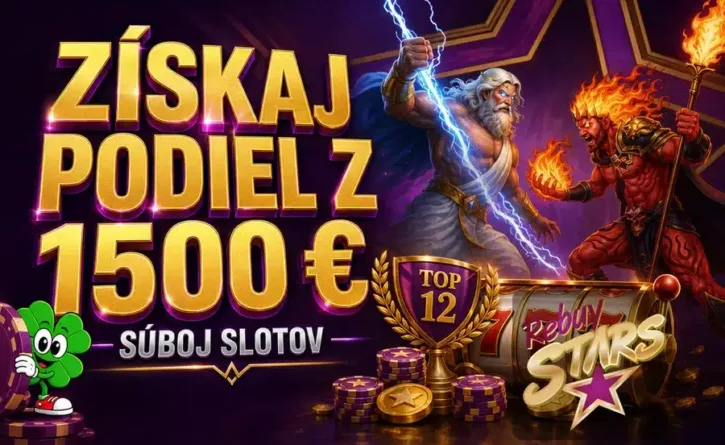 Súboj Slotov v Rebuy Stars