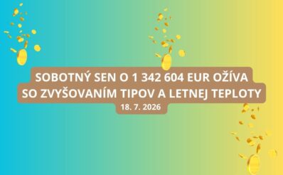Sobotné žrebovanie Euromiliónov