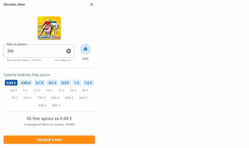 nety za free spiny v tipsporte - vymenit a hrat v Tipsporte