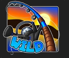 Symbol WILD symbol automatu Mega Carp Caramba od Tech4bet