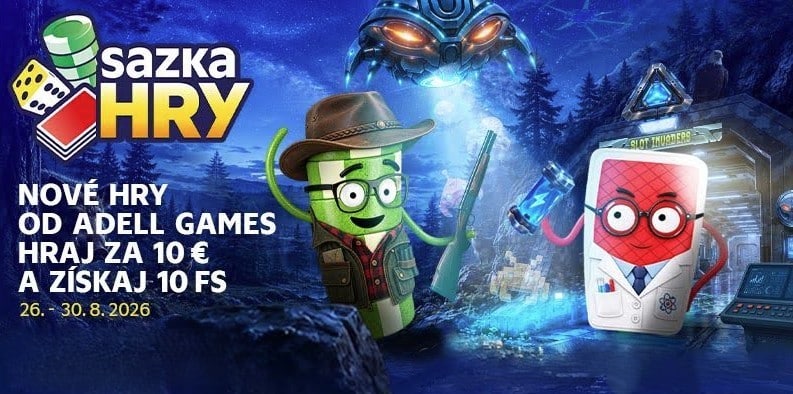 10 free spinov v SazkaHry