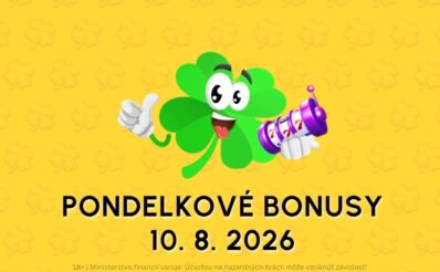 Free spiny a bonusy dnes 10.8.2026