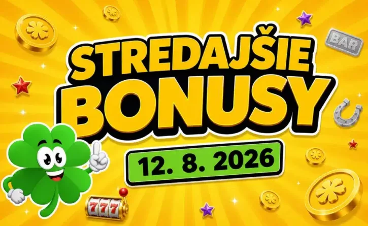 Free spiny a bonusy dnes 12. 8. 2026
