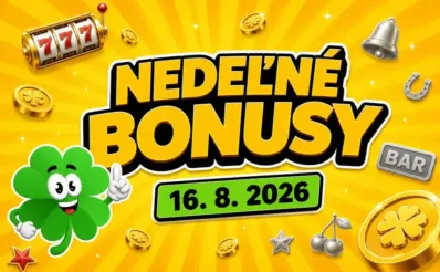 Free spiny a bonusy dnes 16. 8. 2026