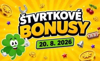 Free spiny a bonusy dnes 20. 8. 2026