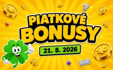 Free spiny a bonusy dnes 21. 8. 2026