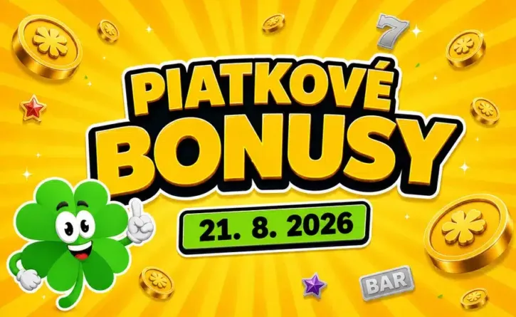 Free spiny a bonusy dnes 21. 8. 2026