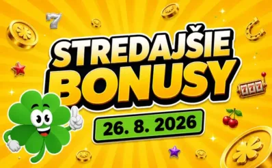 Free spiny a bonusy dnes 26. 8. 2026