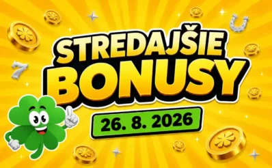 Free spiny a bonusy dnes 26. 8. 2026