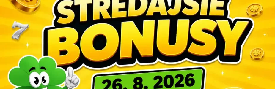 Free spiny a bonusy dnes 26. 8. 2026