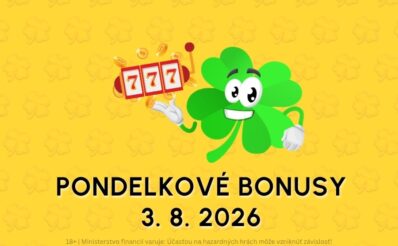 Free spiny a bonusy dnes 3. 8. 2026