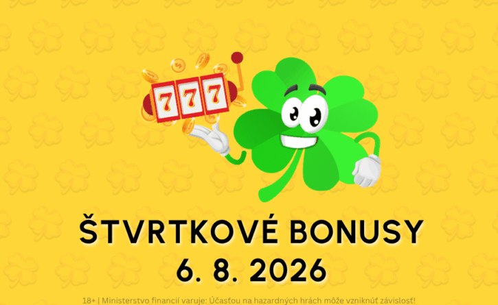 Free spiny a bonusy dnes 6. 8. 2026