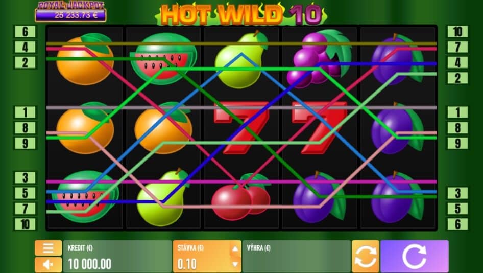 Hot Wild 10 od Tech4bet