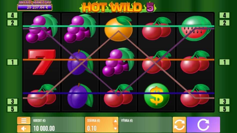 Hot Wild 5 od Tech4bet