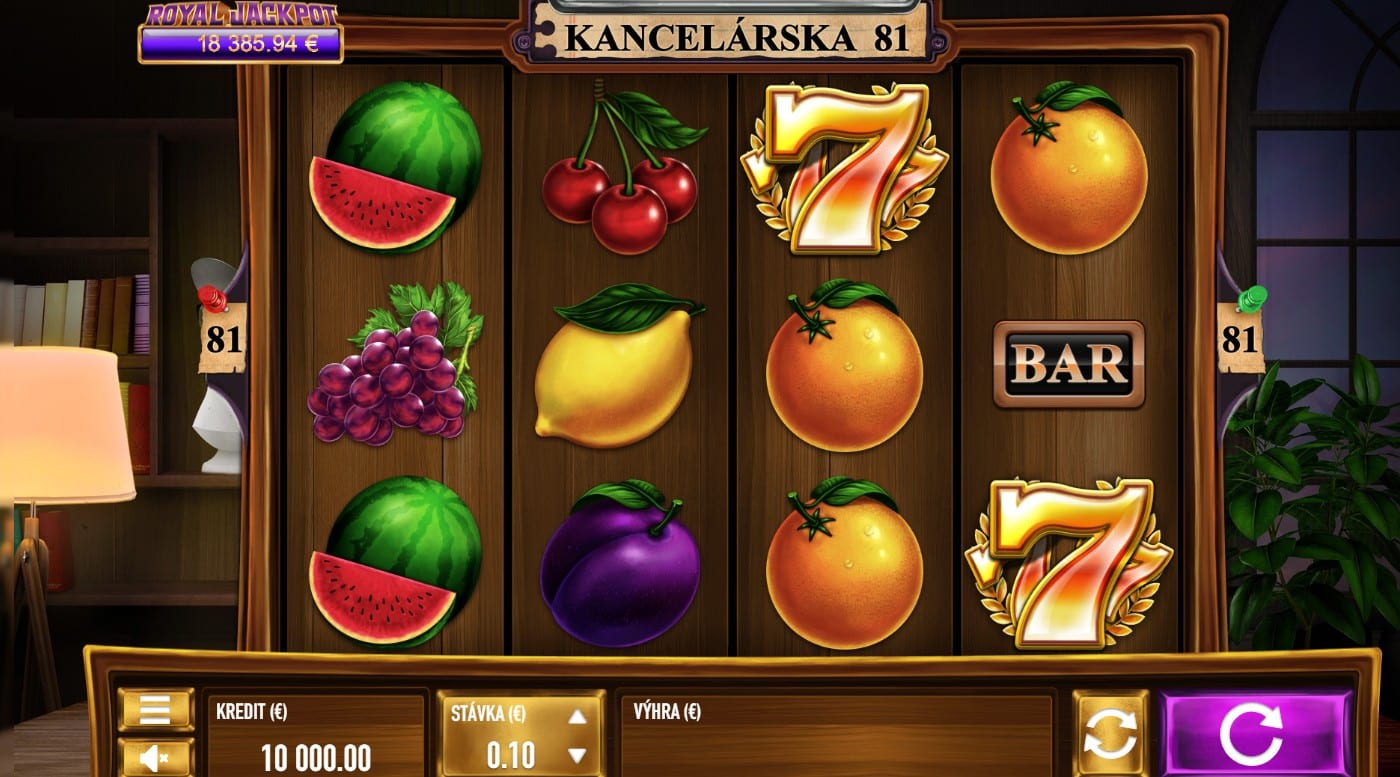 Kancelárska 81 automat