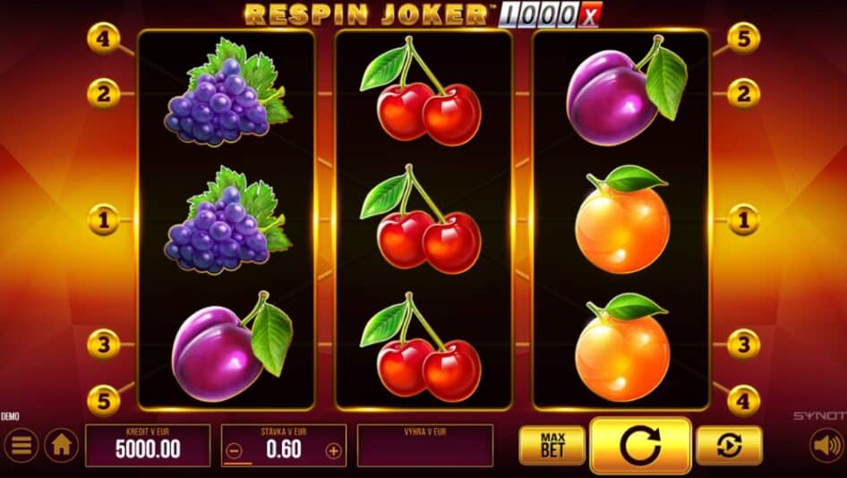 Respin Joker 1000 od Synot