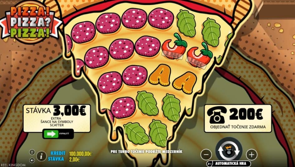 PIZZA! PIZZA? PIZZA! od Pragmatic Play