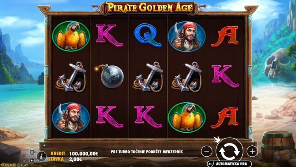 Pirate Golden Age od Pragmatic Play
