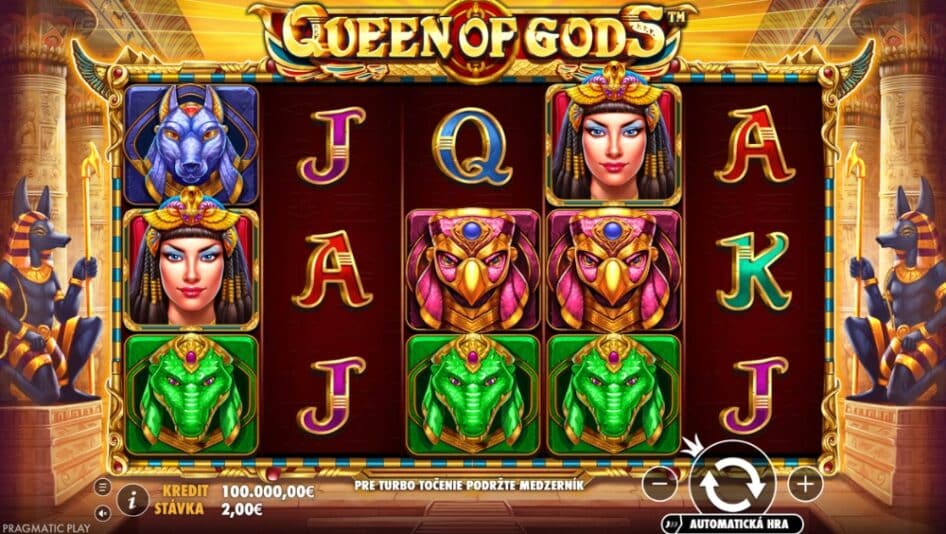 Queen of Gods od Pragmatic Play