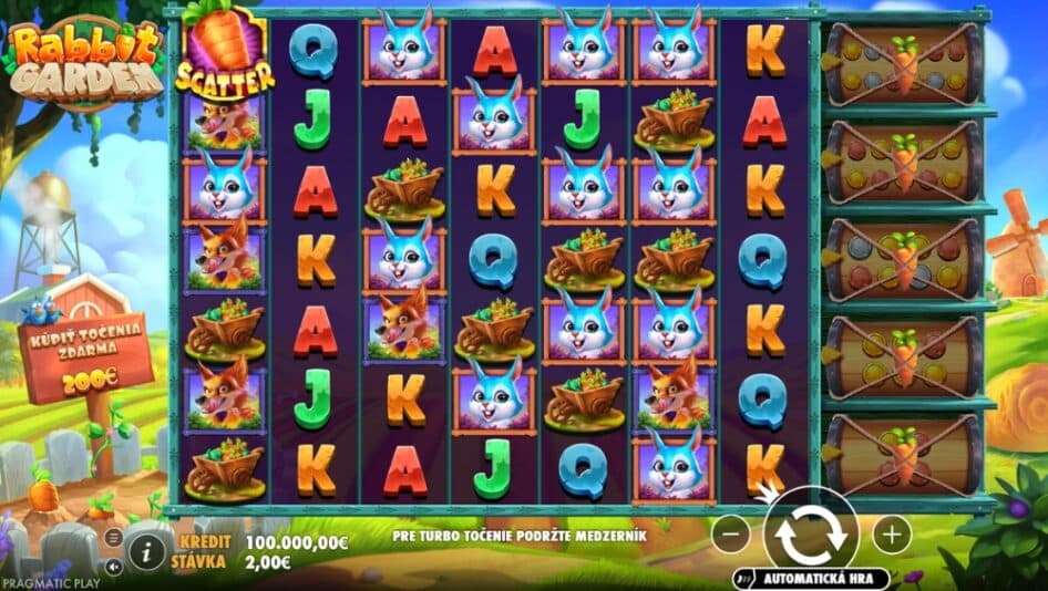 Rabbit Garden od Pragmatic Play