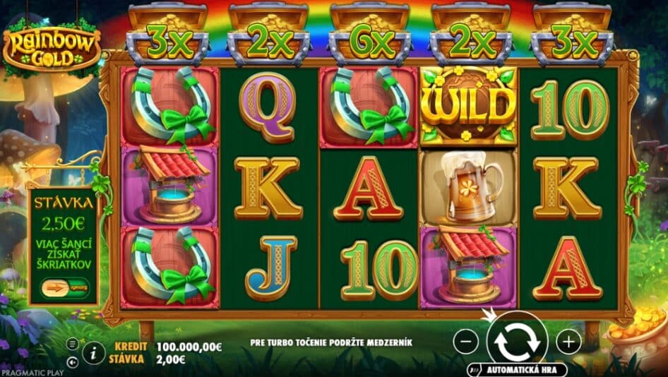 Rainbow Gold od Pragmatic Play