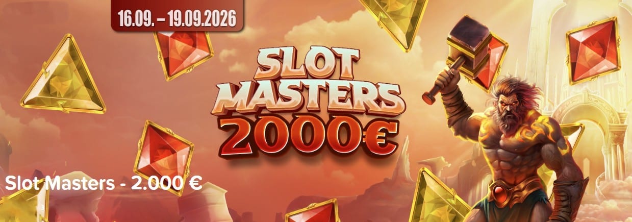 Slot Masters turnaj o 2000 € v Rebuy Stars