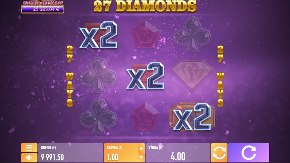 Téma a symboly 27 Diamonds