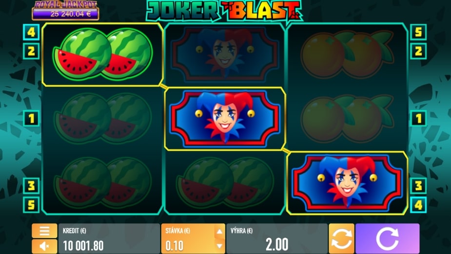 Téma a symboly Joker Blast