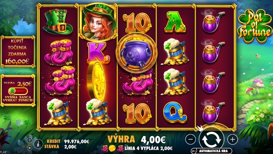 Téma a symboly Pot of Fortune