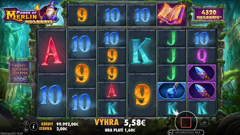 Téma a symboly Power of Merlin Megaways