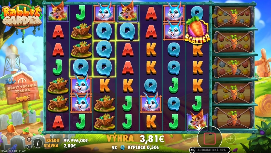 Téma a symboly Rabbit Garden