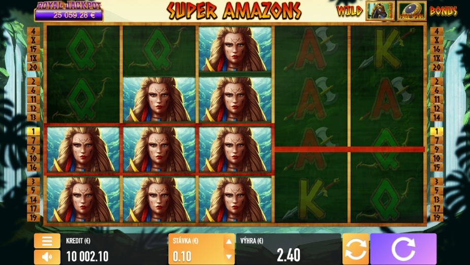Téma a symboly Super Amazons