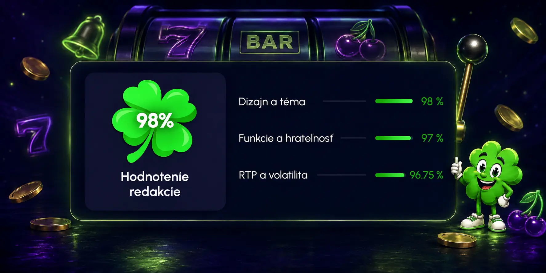 Ukážka hodnotenia automatov