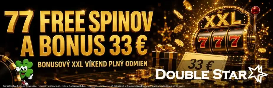 XXL bonusový víkend v DoubleStar
