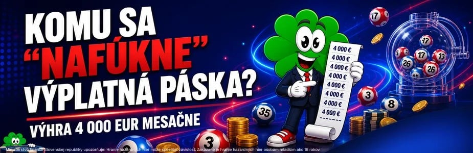 Žrebovanie Extra výplaty
