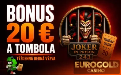bonus 20 € + tombolové lístky
