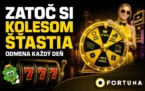 Koleso šťastia: Vytoč si až 10 000 € denne vo Fortune