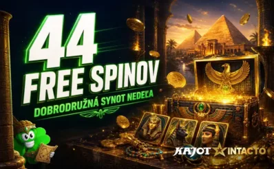 44 free spinov v kajotintacto