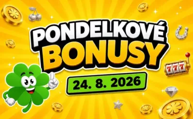 ponedlkové bonusy 24.8.2026
