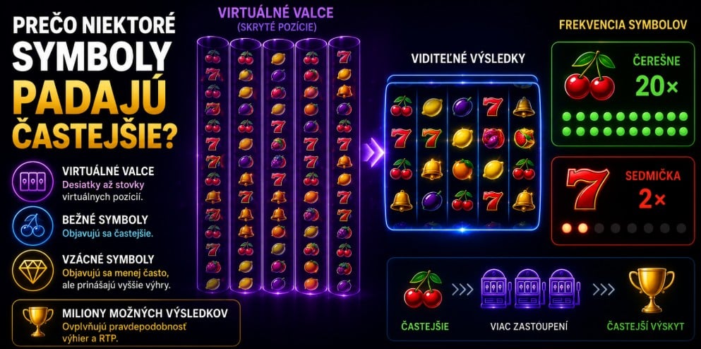 preco niektore symboly padajú castejisie