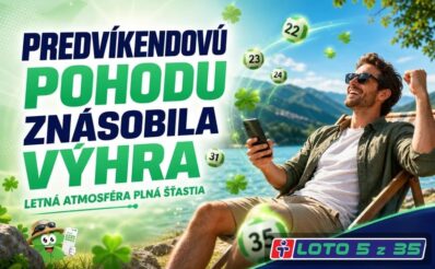 Predvíkendová Loto výhra