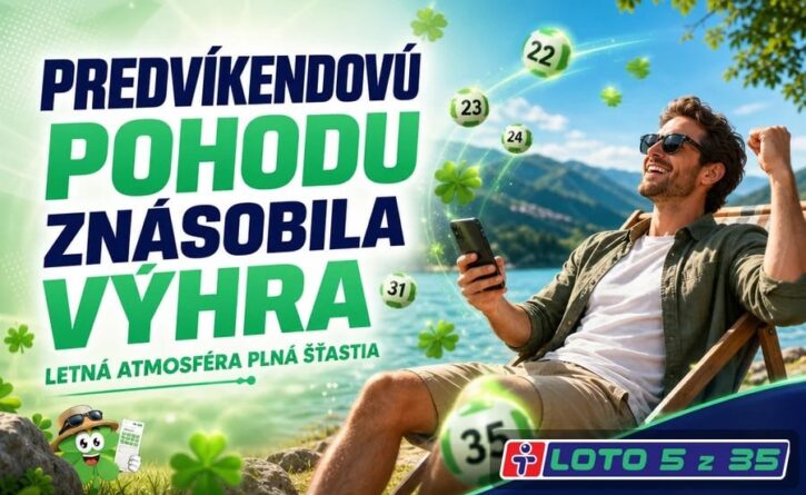 Predvíkendová Loto výhra