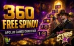 RebuyStars: 360 free spinov v Apollo Games Challenge!