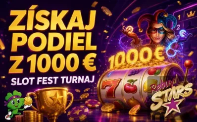 Slot fest turnaj v rebuy Stars