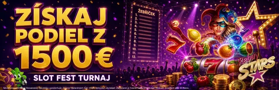Slot Fest turnaj v Rebuy Stars