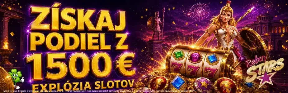 Explózia slotov v Rebuy stars